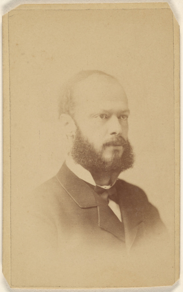 Penton:[Unidentified bearded man, printed in vignette-style], Poster Print Wall Art