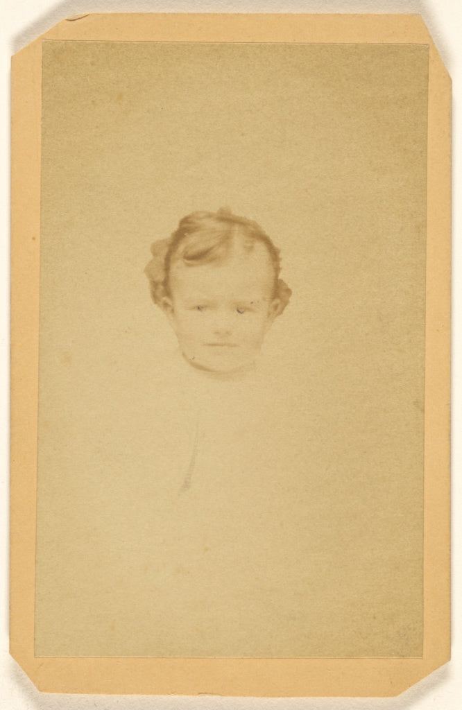 Gaston:[Unidentified child, printed in vignette-style],16x12"(A3)Poster