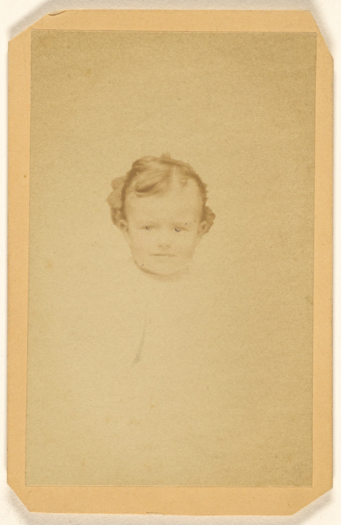 Gaston:[Unidentified child, printed in vignette-style],16x12