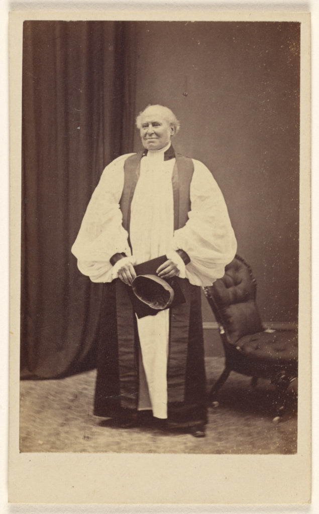 Bustin:R. Rev. Renn Dixin Hampden. D.D. Lord Bishop of Heref, Poster Print Wall Art