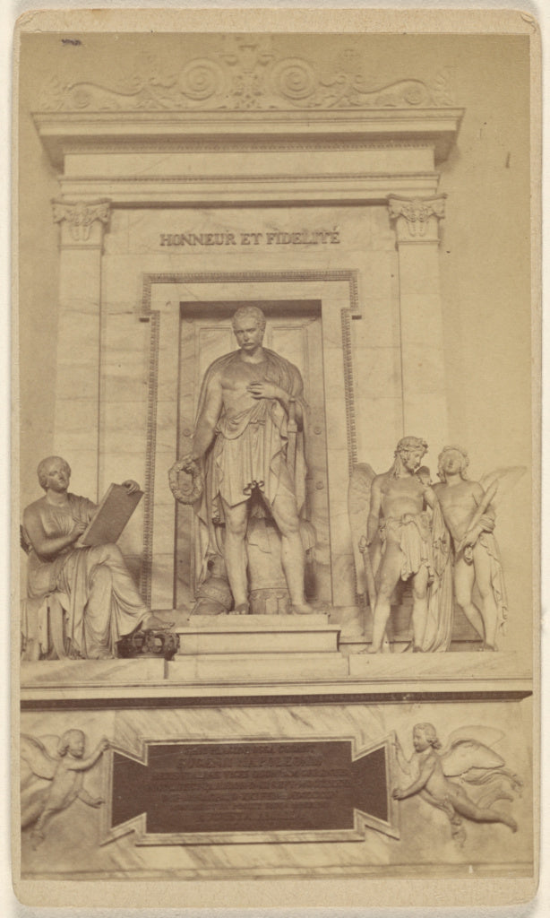 Unknown:[Tomb of Eugene Beauhamais, Vienna], Poster Print Wall Art