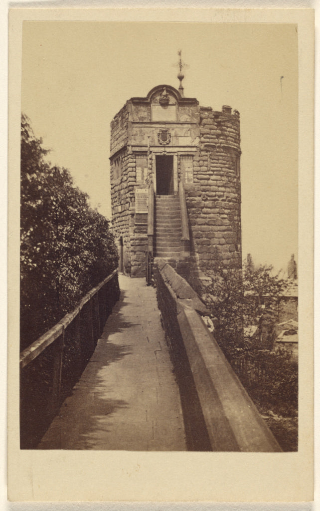 Minshull & Hughes:[King Charles' Tower where he saw his army, Poster Print Wall Art