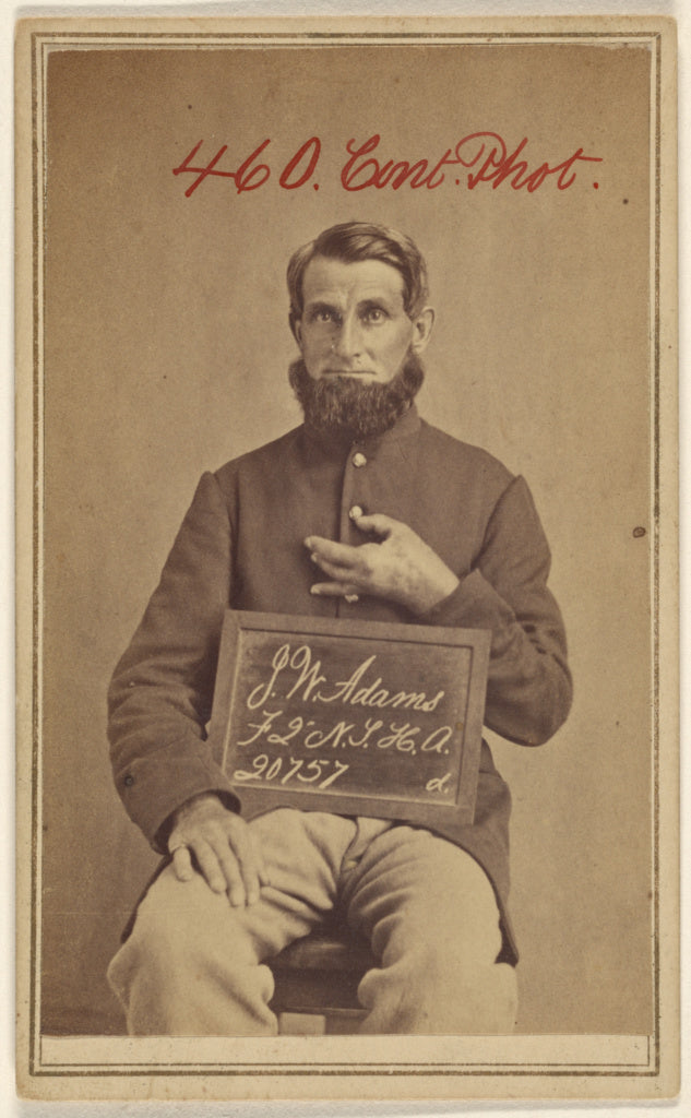 Unknown maker, American:[J.W. Adams, F 2 N.T.H.A. 20757 d, C, Poster Print Wall Art