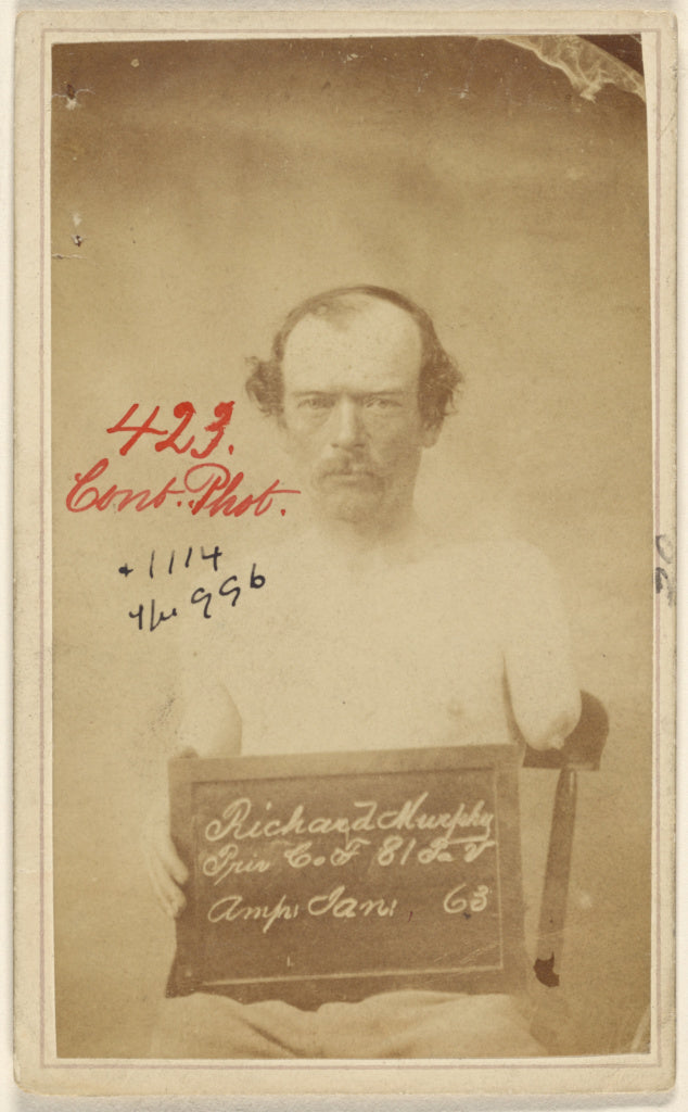 Unknown maker, American:[Richard A. Murphy, Civil War victim, Poster Print Wall Art