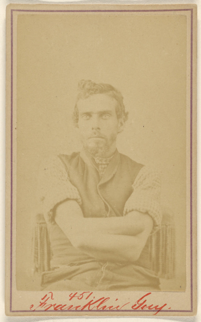 Unknown maker, American:Franklin Guy. [Civil War victim], Poster Print Wall Art