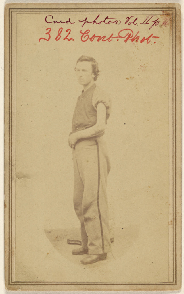 Unknown maker, American:[Edwin Wells, Civil War victim],16x12"(A3)Poster