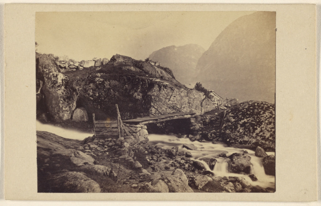 Unknown:Near the Hardanger Fjord - Norway., Poster Print Wall Art