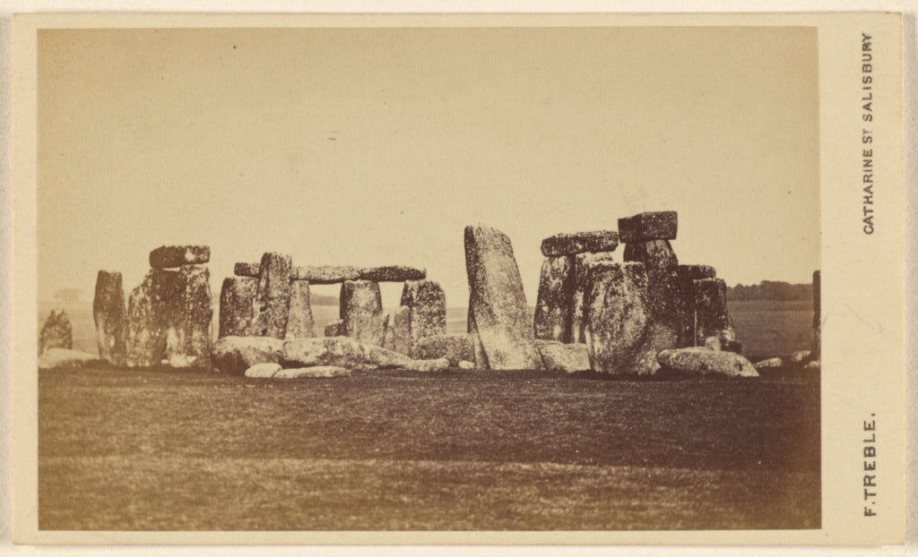 Frederick Treble:[Long view of Stonehenge], Poster Print Wall Art