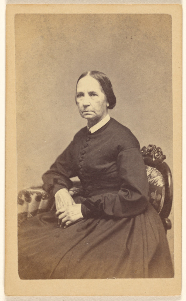 D.O. Furnald:[Unidentified elderly woman, seated],16x12