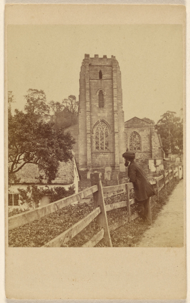 Unknown:Lichfield. St. Chad's Church, (Stowe)., Poster Print Wall Art