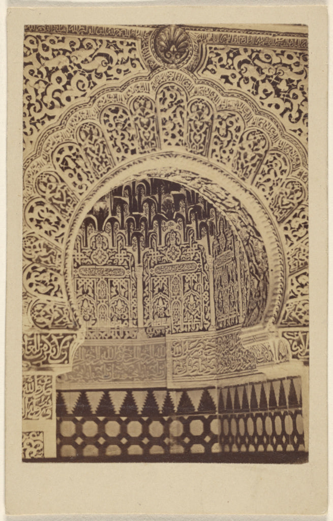 Unknown:[Archway in the Alhambra], Poster Print Wall Art