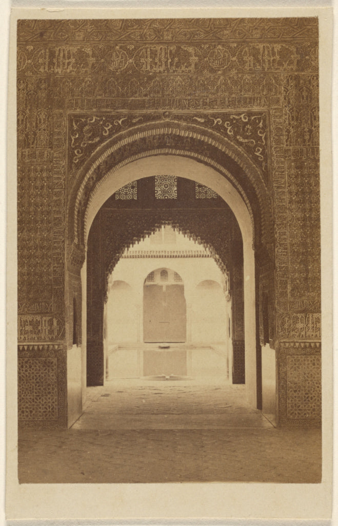 Unknown:[Archways, the Alhambra], Poster Print Wall Art