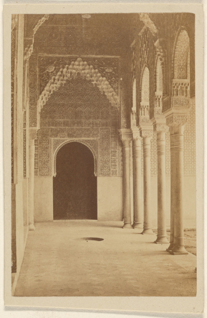 Unknown:[Archway, the Alhambra], Poster Print Wall Art