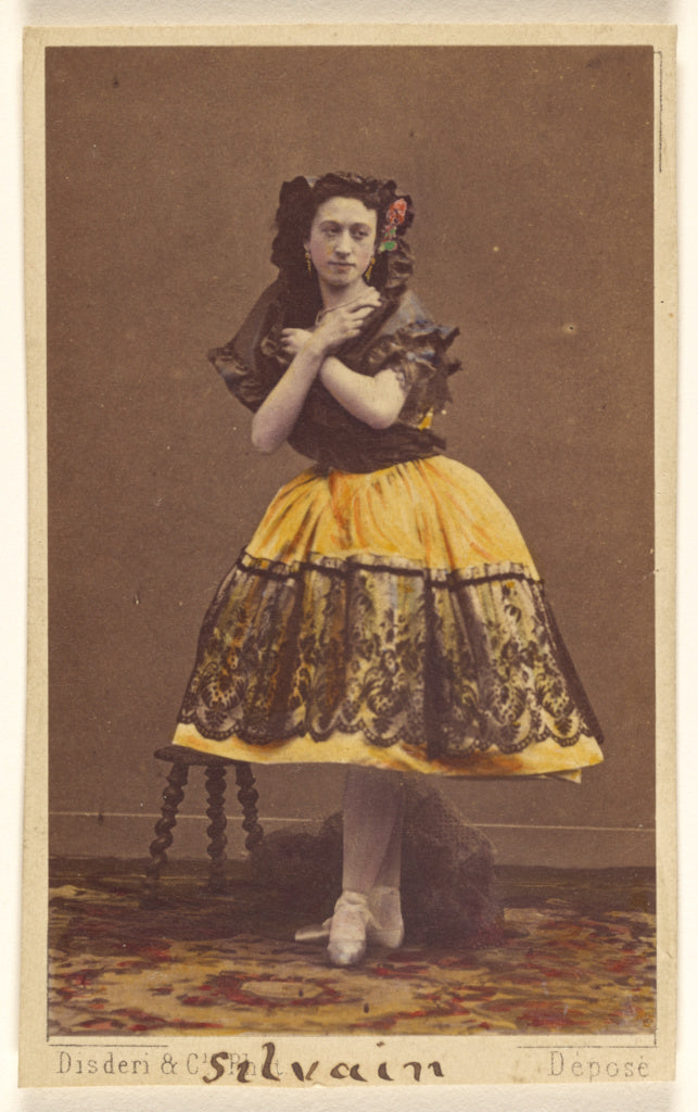 Disdéri & Cie.:Silvain [ballerina], Poster Print Wall Art