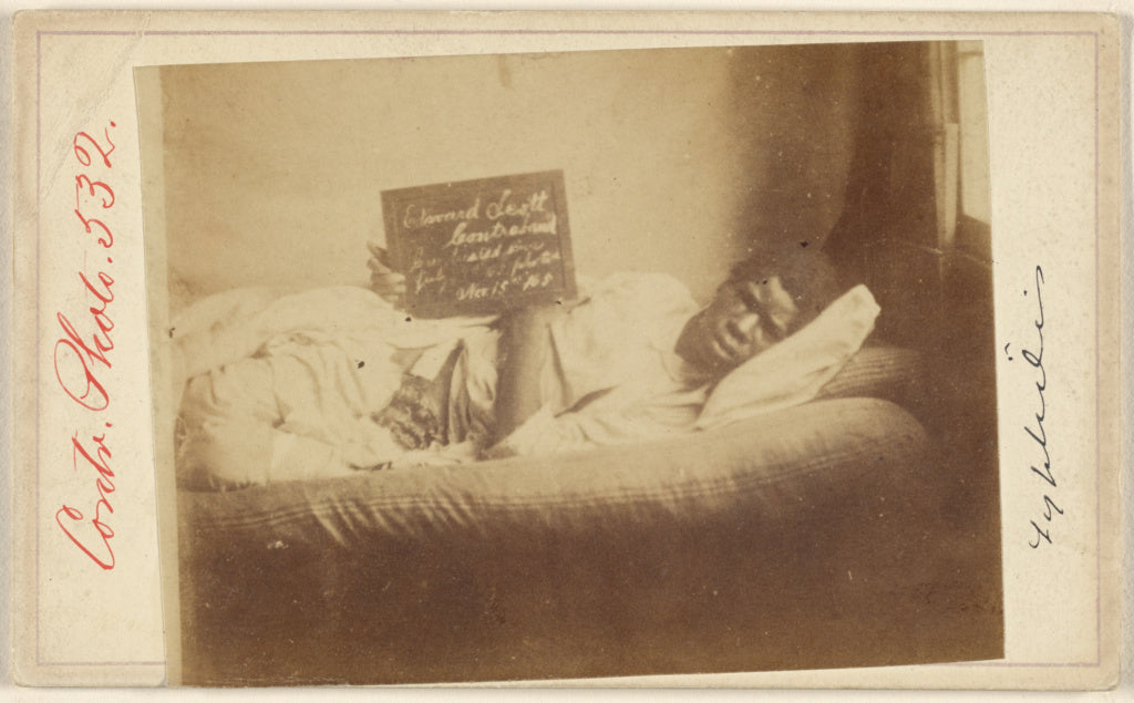 Unknown maker, American:[Edward Scott, Civil War victim], Poster Print Wall Art