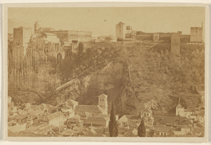 Unknown:[Panoramic view of the Alhambra],16x12
