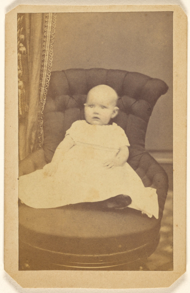 William B. Gaston:[Unidentified baby, seated], Poster Print Wall Art
