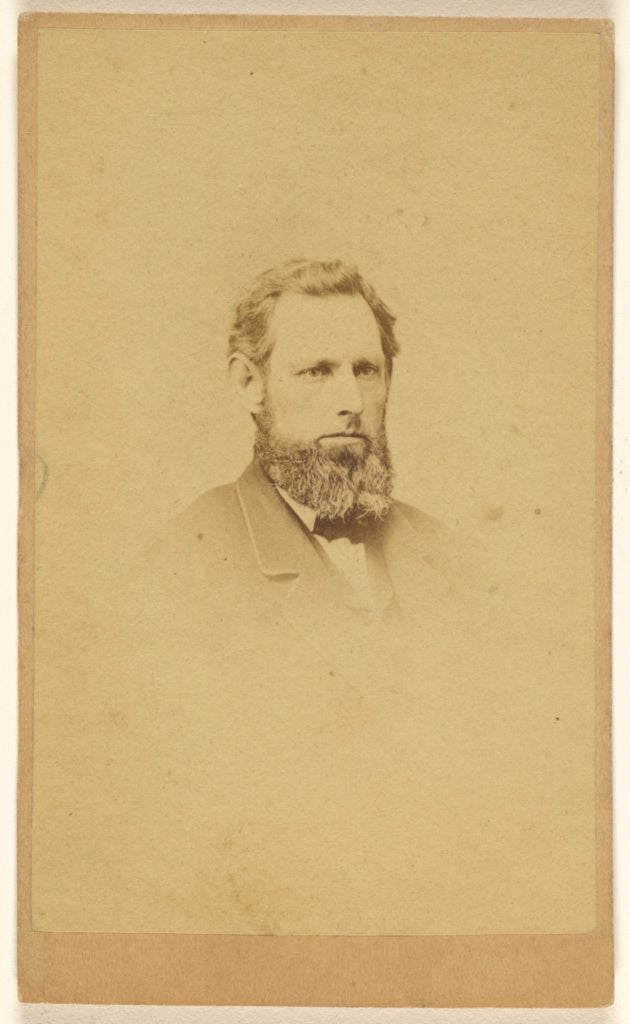 C.E. Edwards:[Unidentified bearded man, printed in vignette-, Poster Print Wall Art