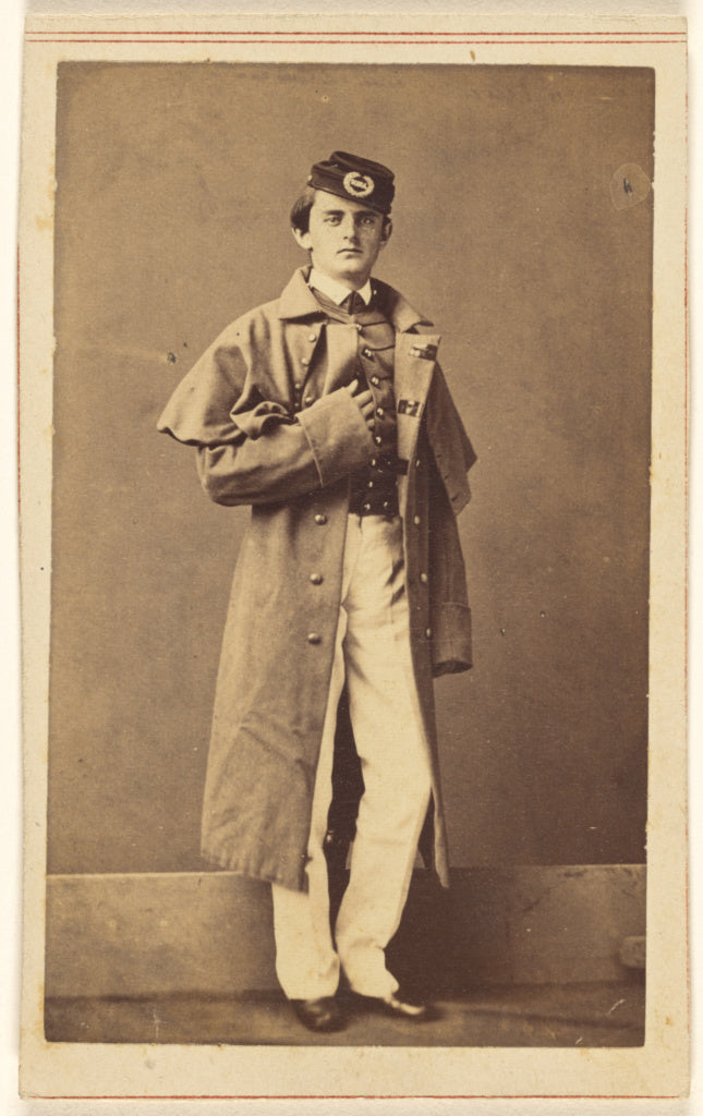 Charles DeForest Fredricks:[Unidentified Union soldier weari,16x12