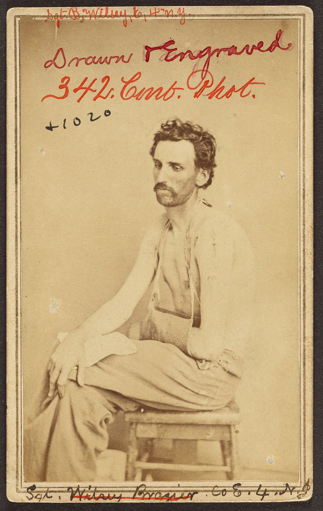 Unknown maker, American:[Sgt. Brazier Wilsey, Civil War vict, Poster Print Wall Art