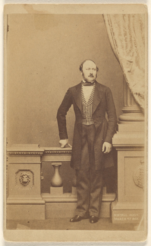 John Jabez Edwin Mayall:[Prince Albert], Poster Print Wall Art