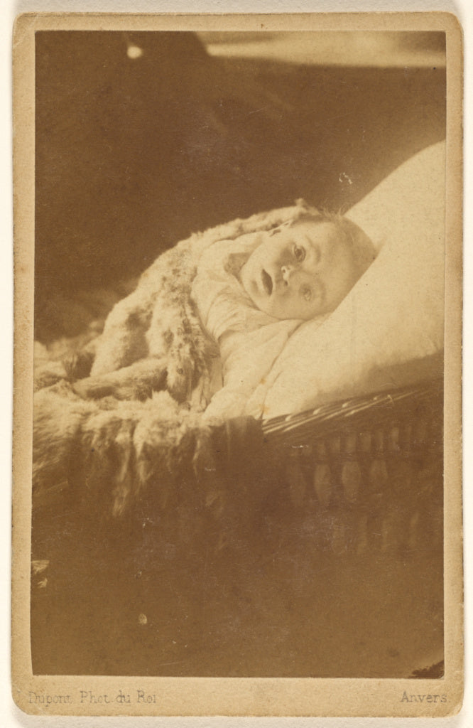 J. Dupont:Paul (---illeg.) 10 moins (---illeg.) [baby in a c, Poster Print Wall Art