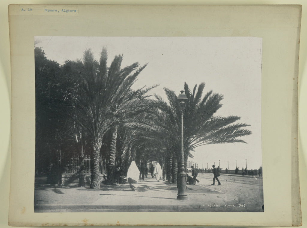 Unknown maker, Egyptian:Le Square, Alger, Poster Print Wall Art