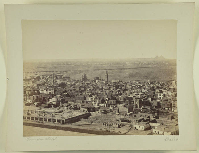 Unknown maker, Egyptian:[Cairo from Citadel],16x12