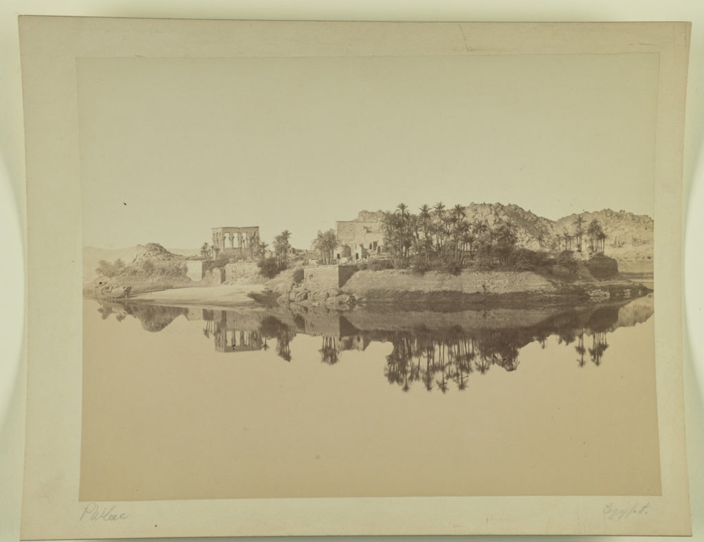 Unknown maker, Egyptian:[Philae, Egypt], Poster Print Wall Art