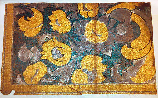 Piece of Embossed Leather 19th cent,  Poster Print