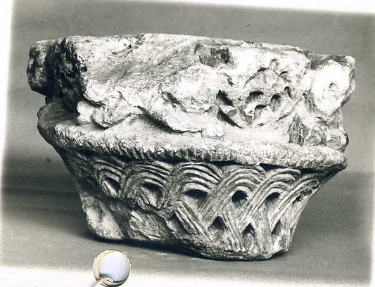 :Fragment of a Capital 6th–7th century-16x12"(A3) Poster