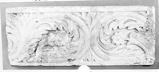 :Fragment of a Frieze with Acanthus Scrolls Palmettes and Fl-16x12"(A3) Poster