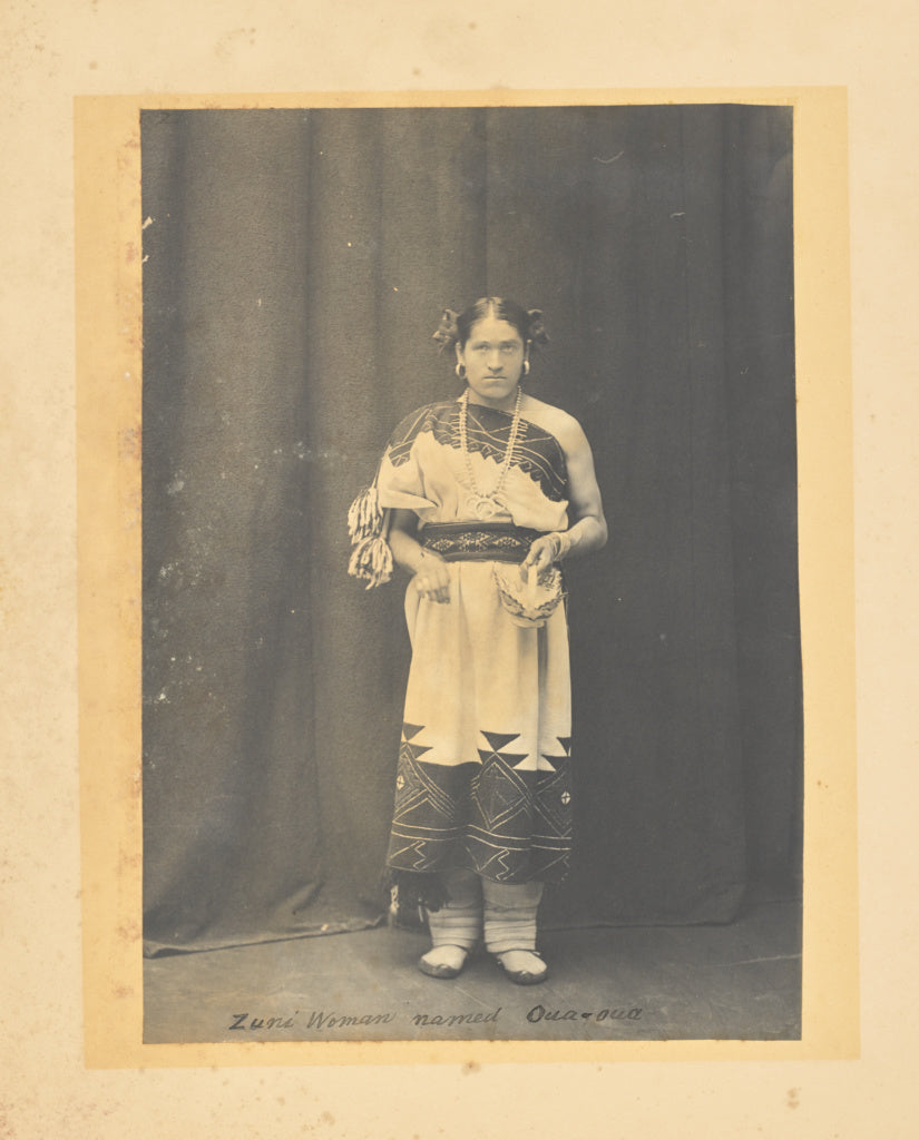 John K. Hillers:Wewhe, or We'wha, Zuni Transvestite, Poster Print Wall Art