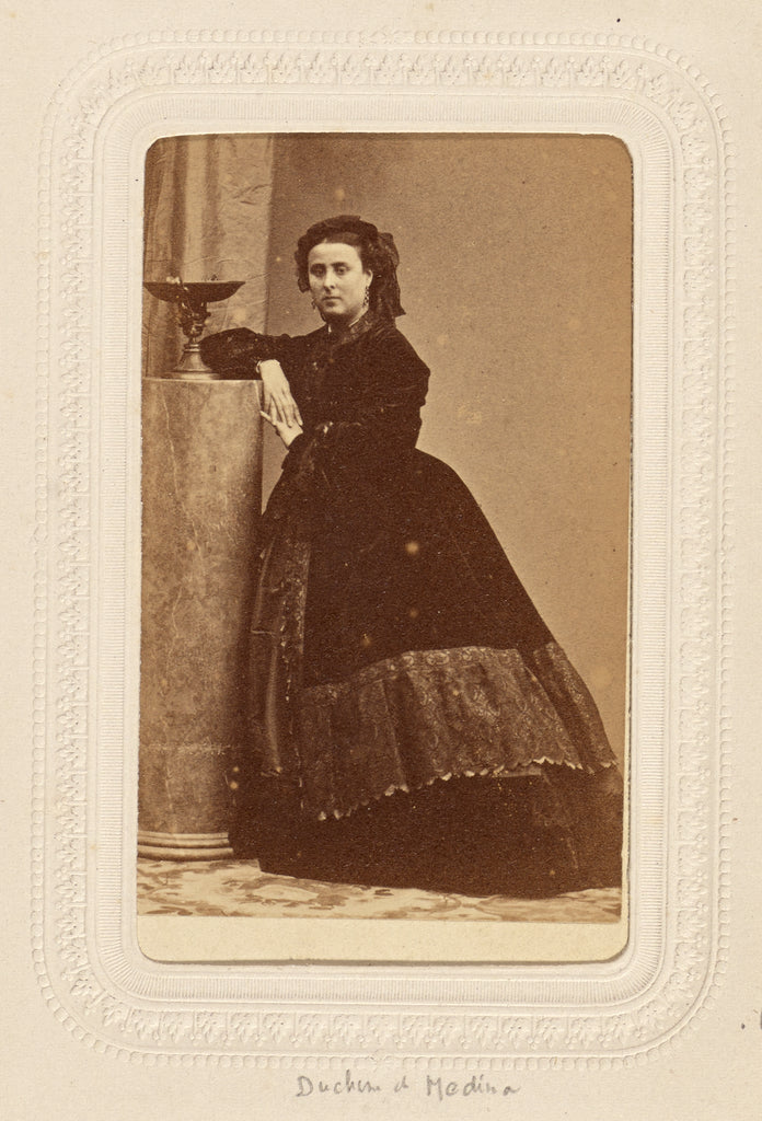 André Adolphe-Eugène Disdéri:Duch[esse] de Medina Coeli, Poster Print Wall Art