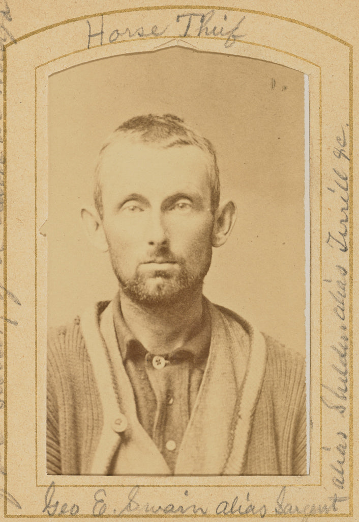 Unknown maker, American:[George E. Swain alias Sargeant, Hor, Poster Print Wall Art
