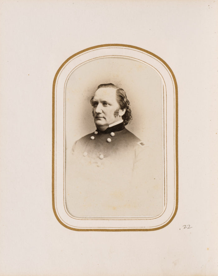 Charles DeForest Fredricks:[Unidentified Civil War officer],16x12