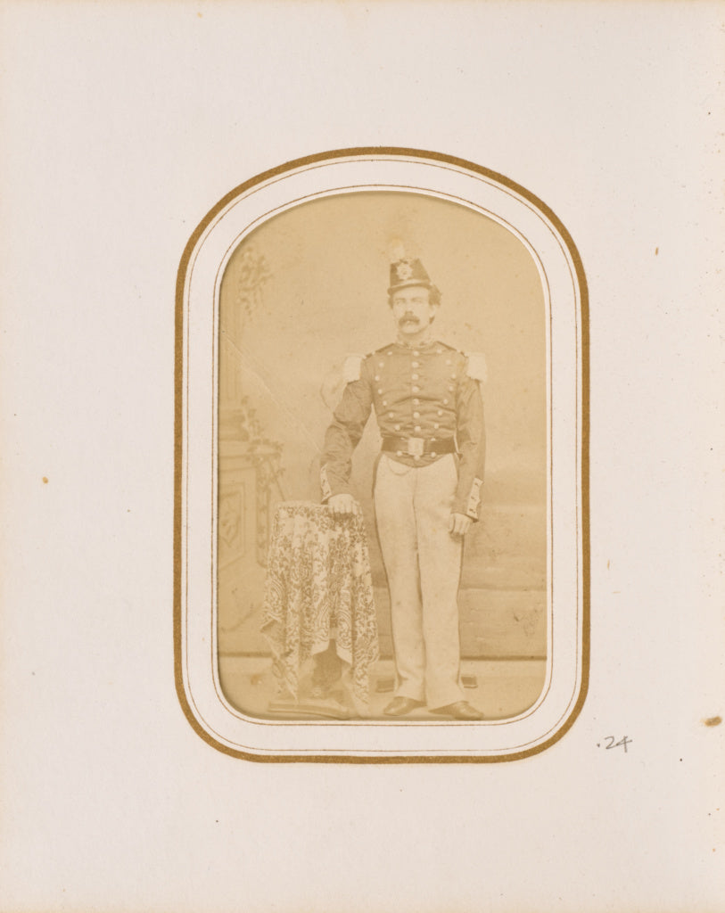 Unknown maker, American:[Unidentified Civil War officer], Poster Print Wall Art