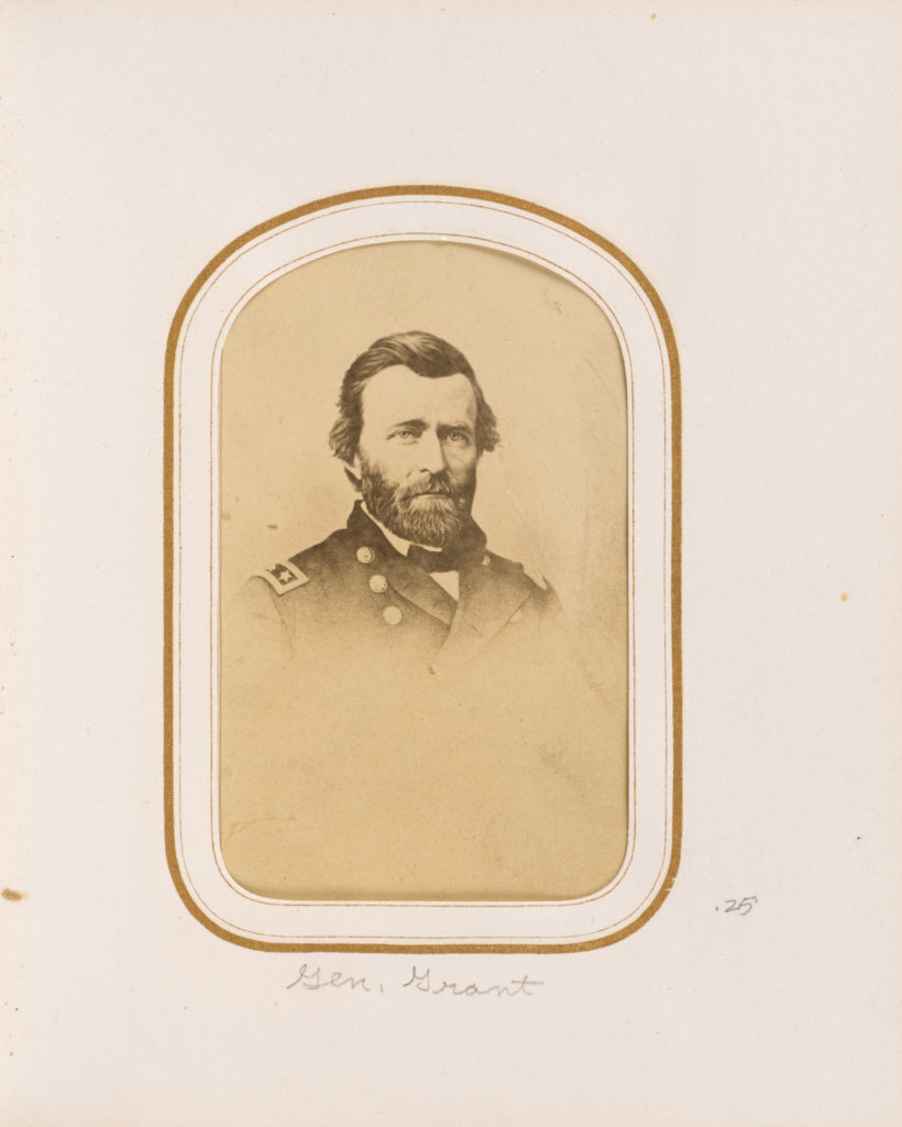 Unknown maker, American:Lieut. Gen. U.S. Grant, Poster Print Wall Art