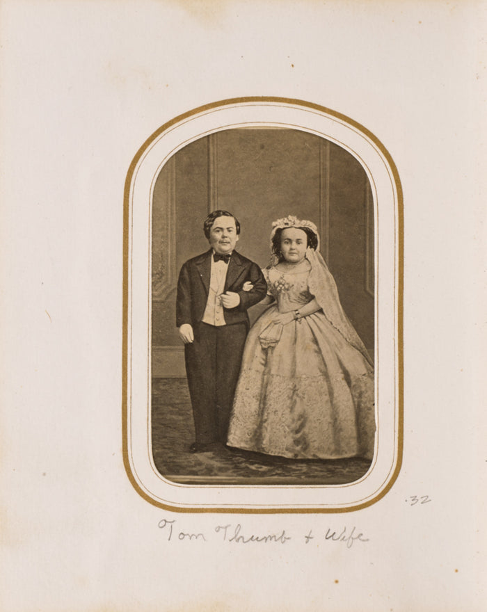Unknown maker, American:[Wedding portrait of Charles Sherwoo,16x12