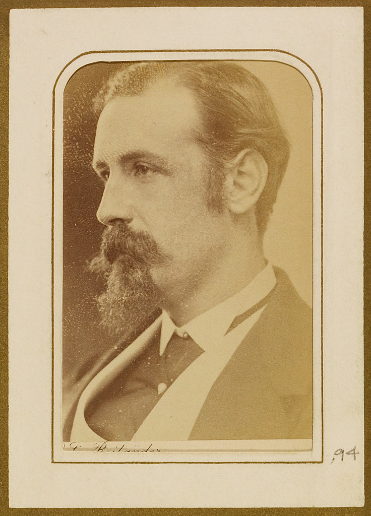 Oscar Gustave Rejlander:[Unidentified Man with a Vandyke Bea, Poster Print Wall Art