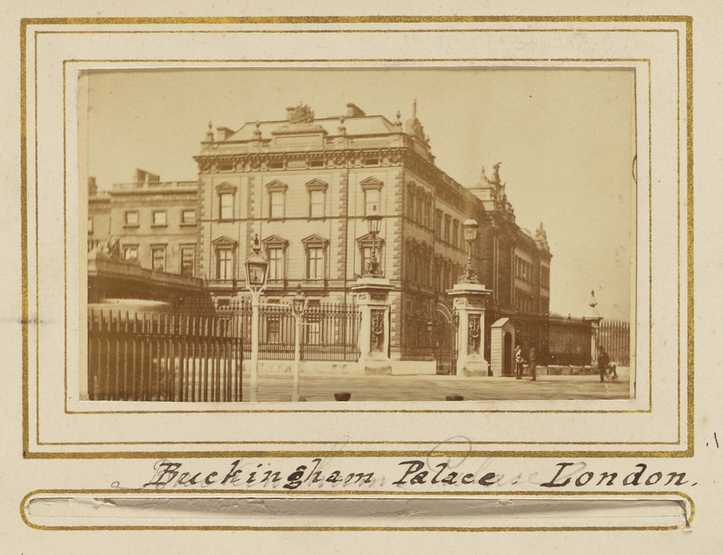 Valentine Blanchard:Buckingham Palace, Poster Print Wall Art