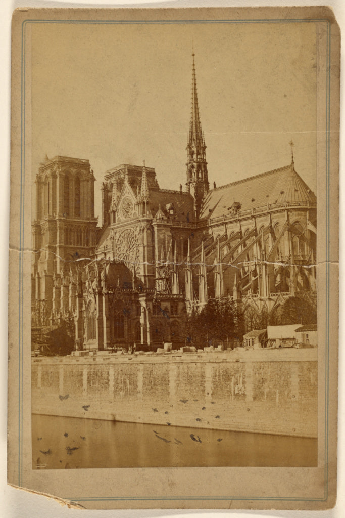 Unknown:[Notre Dame, lateral view],16x12
