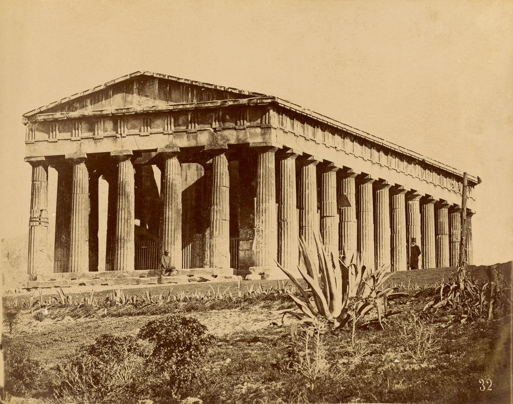Unknown:[Temple of Hephaestus], Poster Print Wall Art