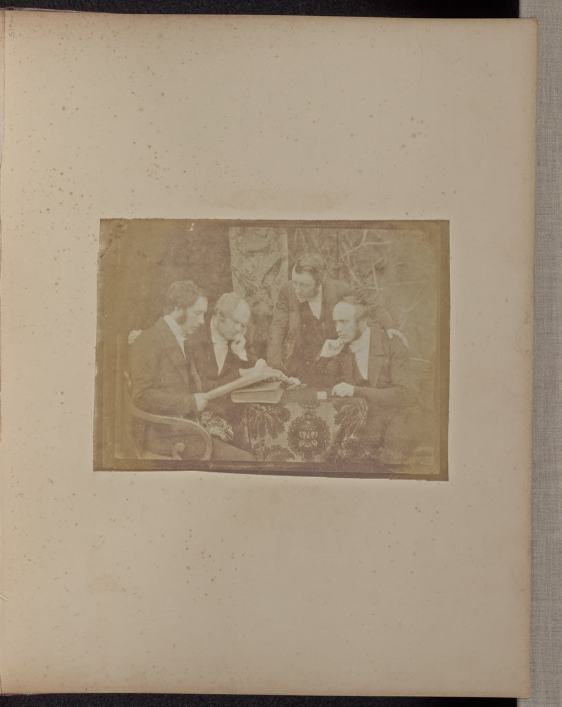 Hill & Adamson:[Dumbarton Presbytery Group], Poster Print Wall Art
