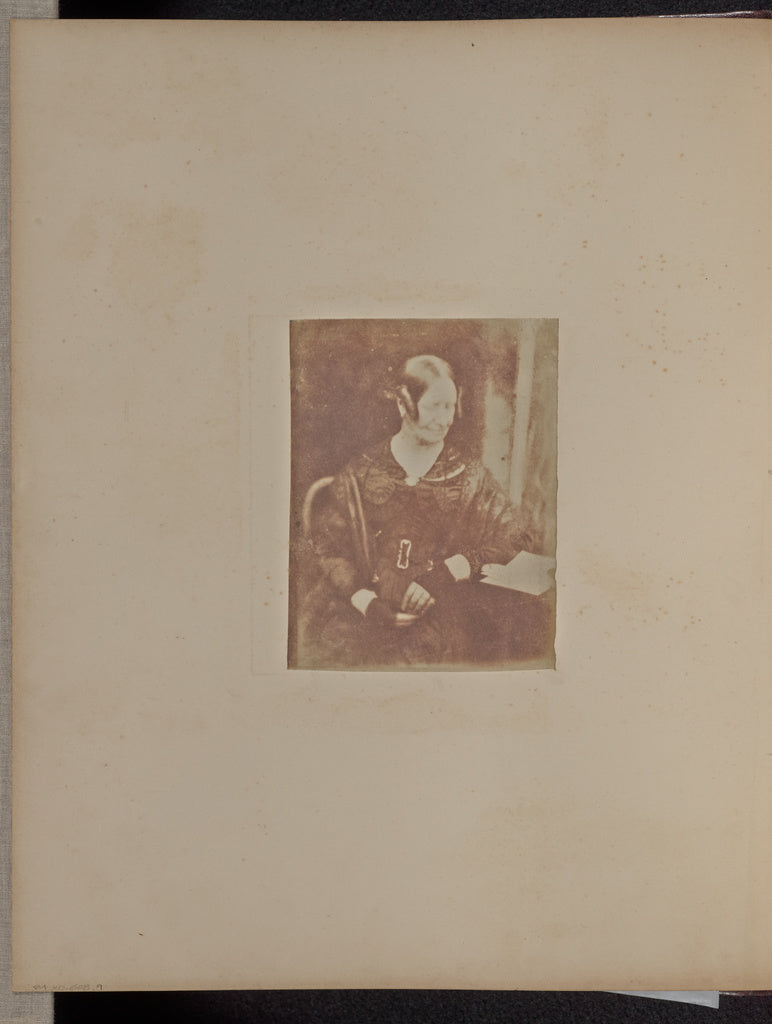 Hill & Adamson:[Unknown Artist Woman], Poster Print Wall Art