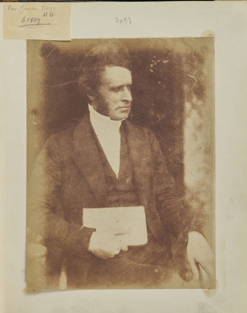 Hill & Adamson:[Rev Dr James Begg], Poster Print Wall Art