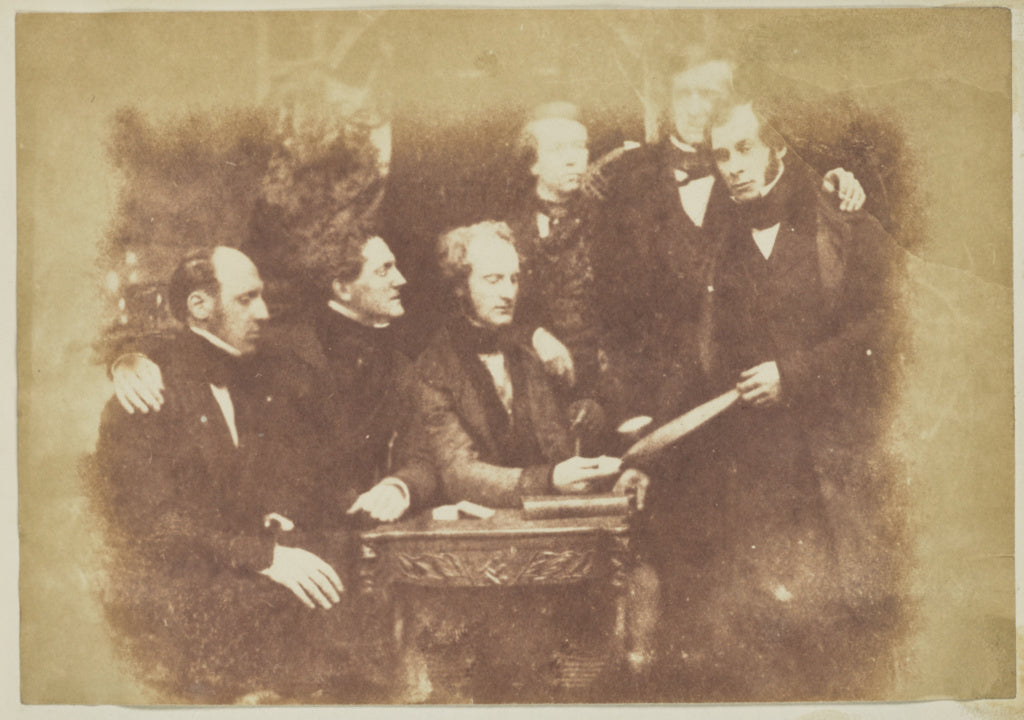 Hill & Adamson:[James Balfour, Captain Martin, Robert Maitla, Poster Print Wall Art