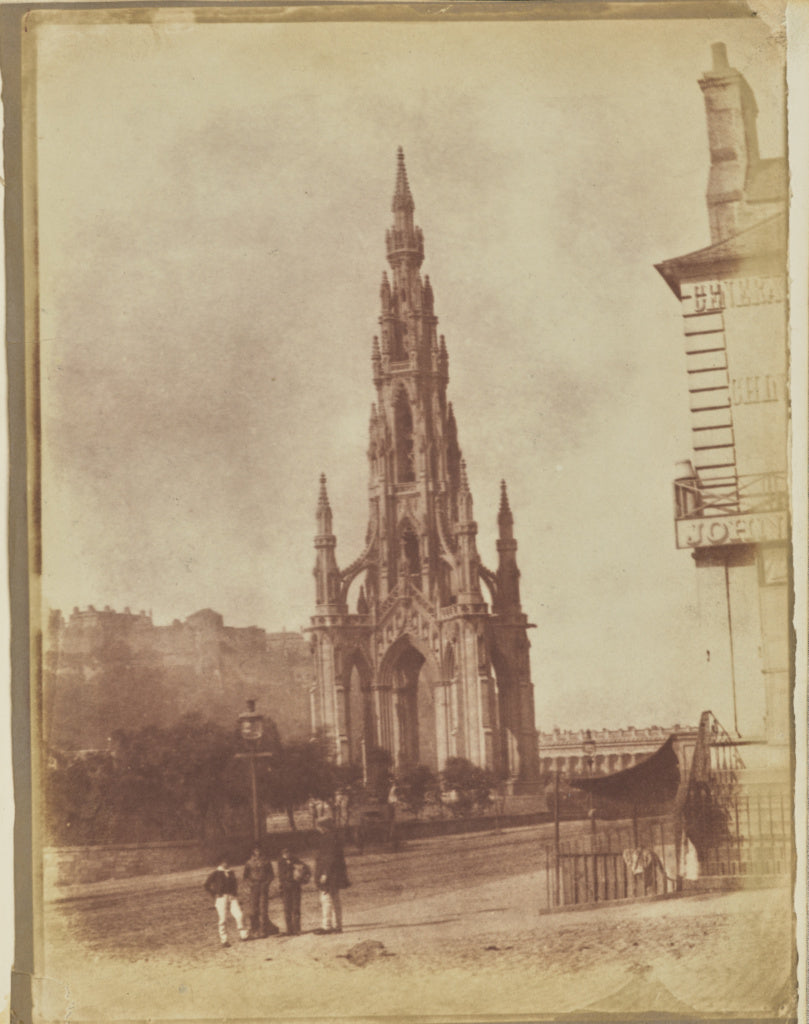 Hill & Adamson:[The Scott Monument, Edinburgh], Poster Print Wall Art