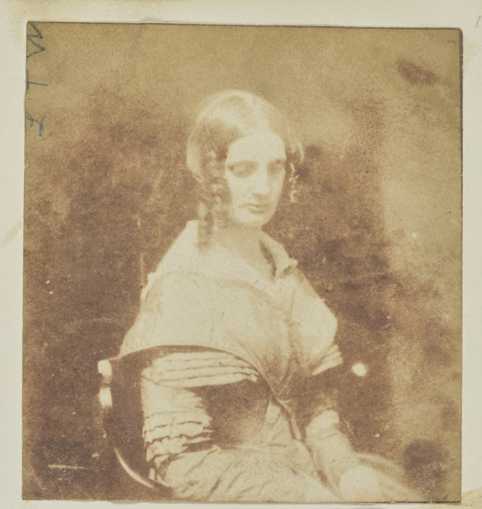 Hill & Adamson:[Miss Bell], Poster Print Wall Art