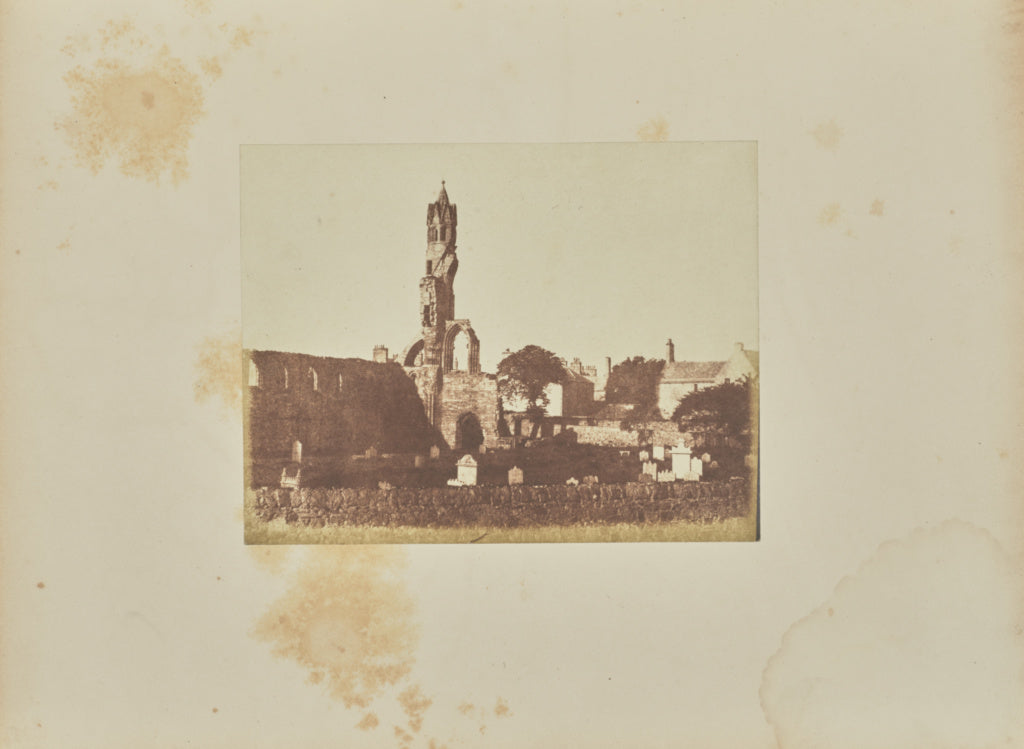 Hill & Adamson:[St Andrew's Cathedral, the West Front and So, Poster Print Wall Art